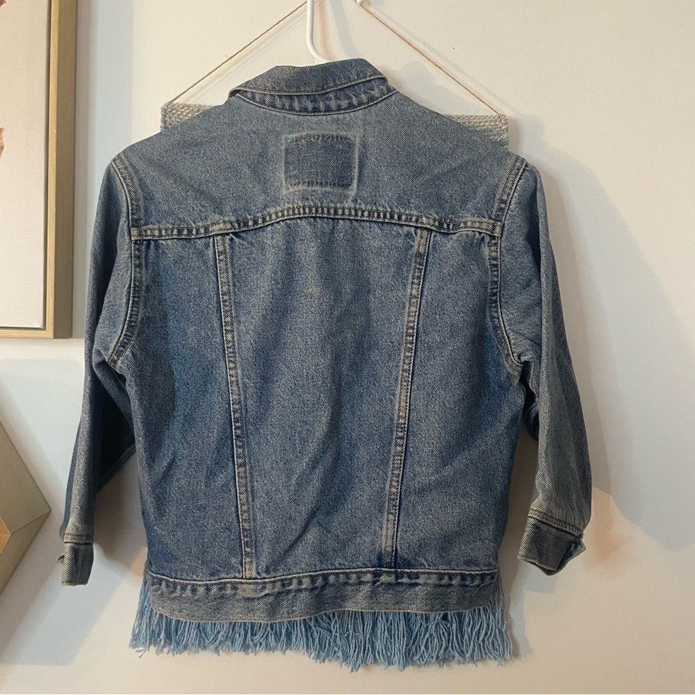 Levi’s Kids Vintage Jean Denim Jacket 7X - Picture 2 of 6